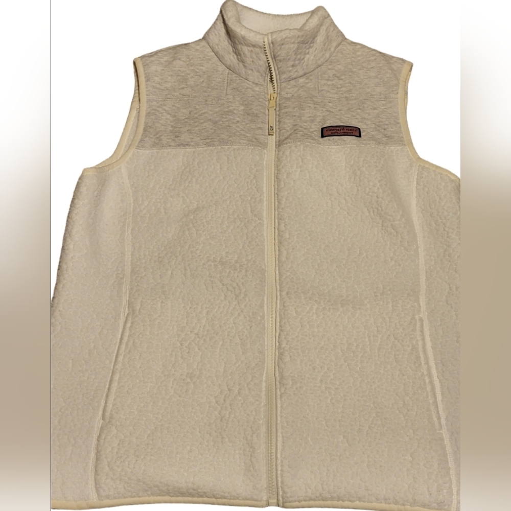 Vineyard Vines Harbor Fleece Vest Size Medium - Picture 3 of 11